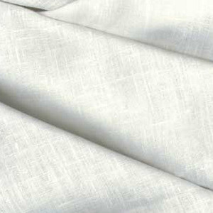 ZR4C22 HEAVY WEIGHT  BLEACHED CANVAS  WEIGHT 7.1 oz 100% Linen Fabric per yard