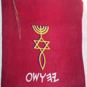 Shalom Menorah Bag