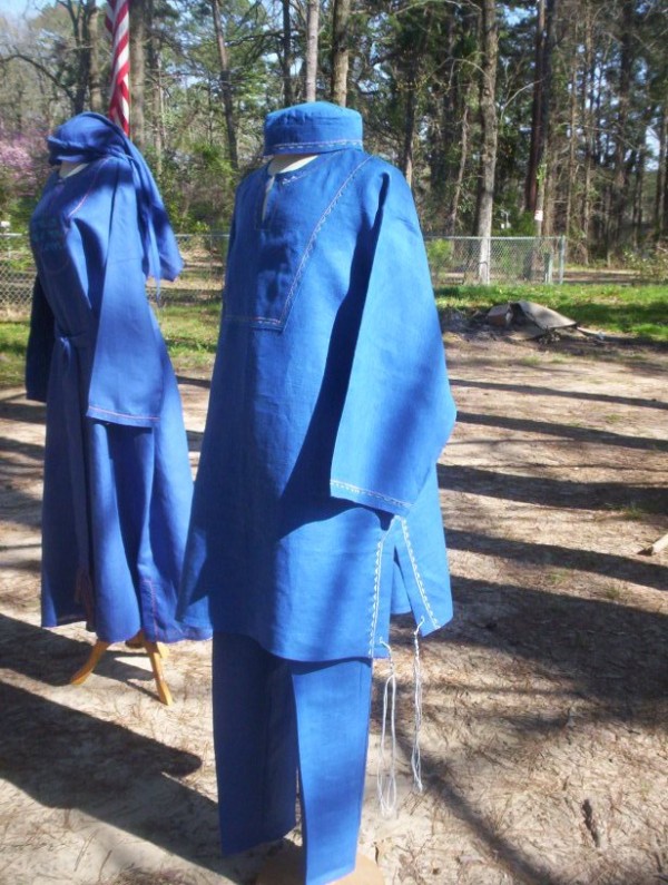 Ish Ishah Tunic or Dress Caftan Robe for men or women