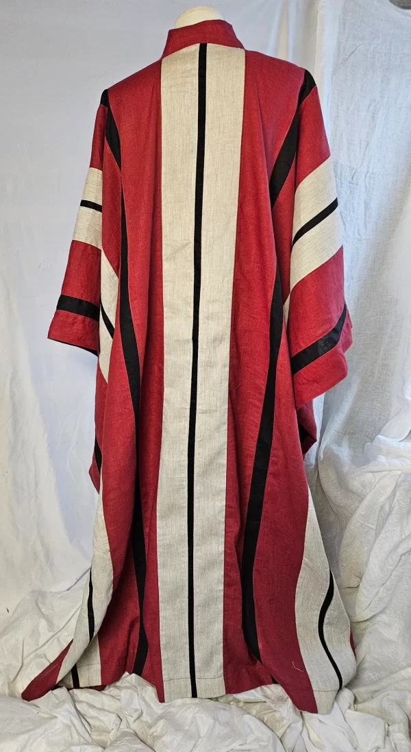 Moshe Robe - 100% Linen Moses Ruana Robe - Image 3